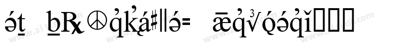CA InfoTypeCY BoldCo字体转换